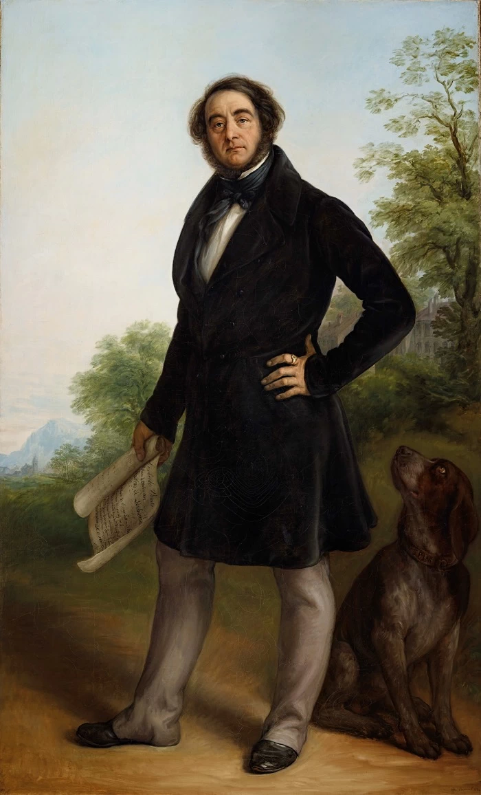 Giovanni Carnovali - Ritratto del conte Pietro Andrea Spini, Accademia Carrara, Bergamo